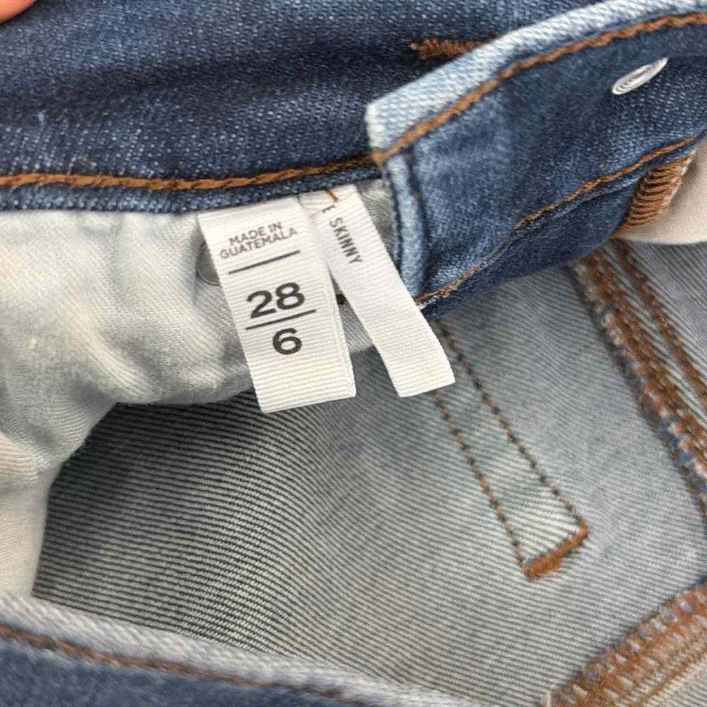 Loft Size 6 Blue Denim Jeans