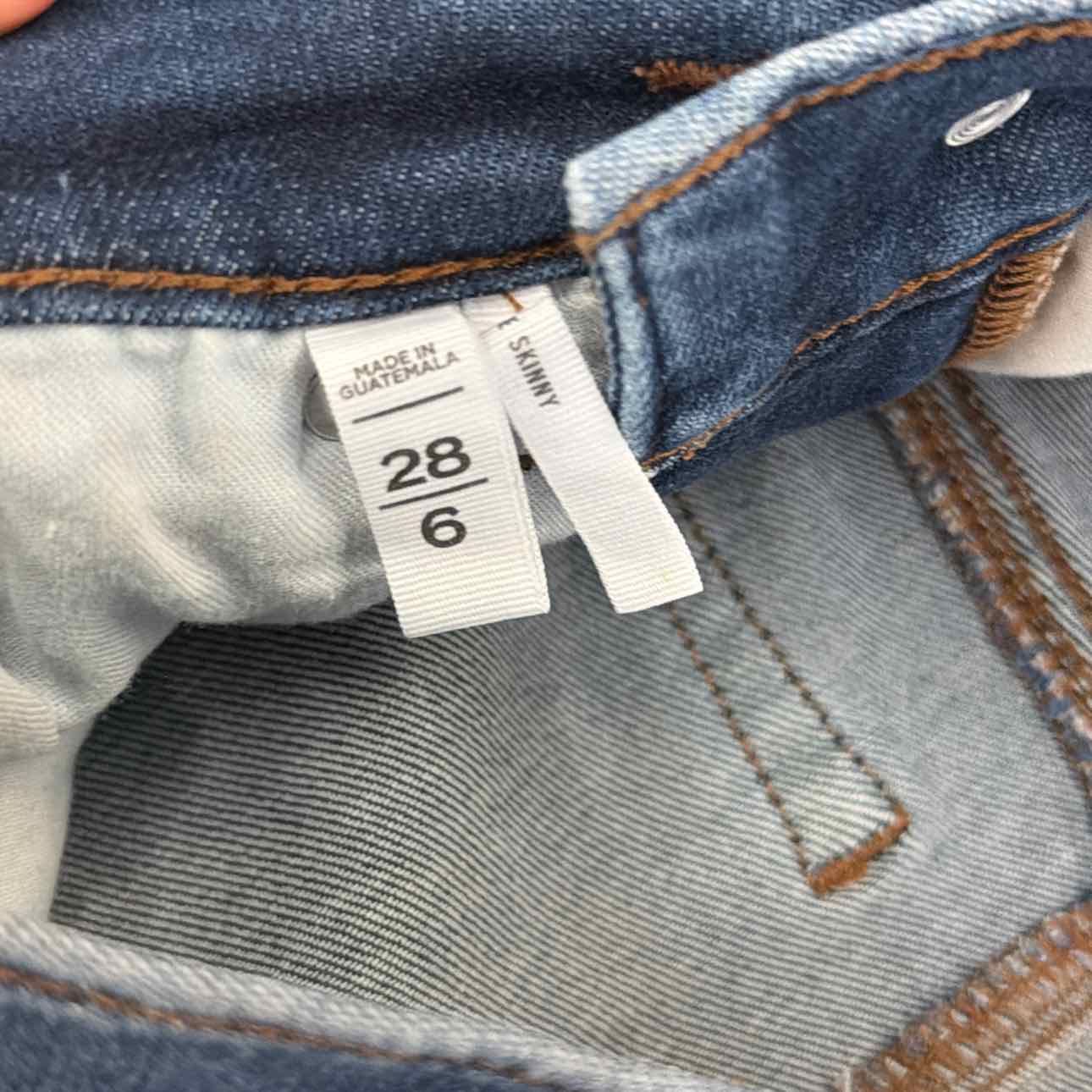 Loft Size 6 Blue Denim Jeans