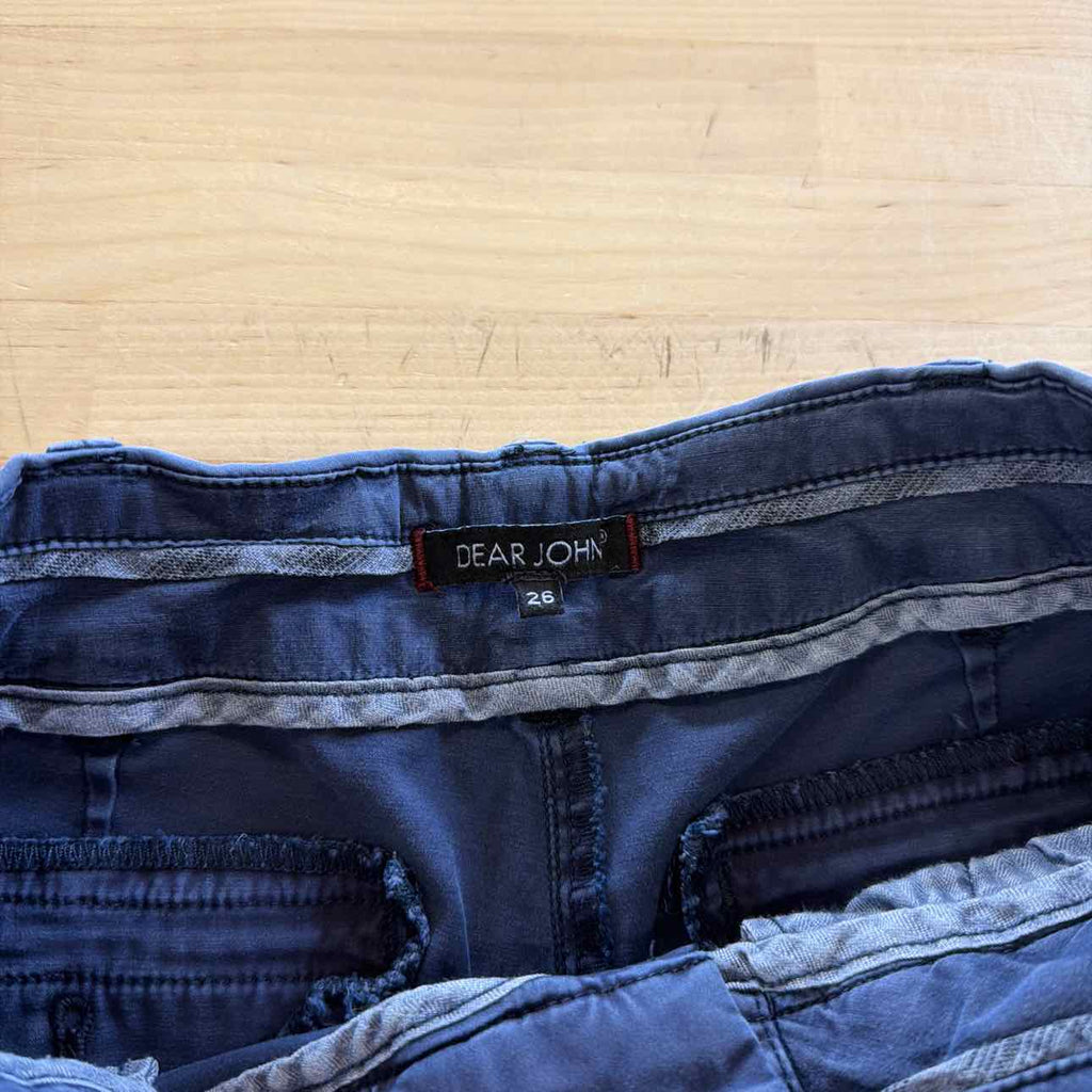 dear john Women Size 26 Navy Preloved Shorts