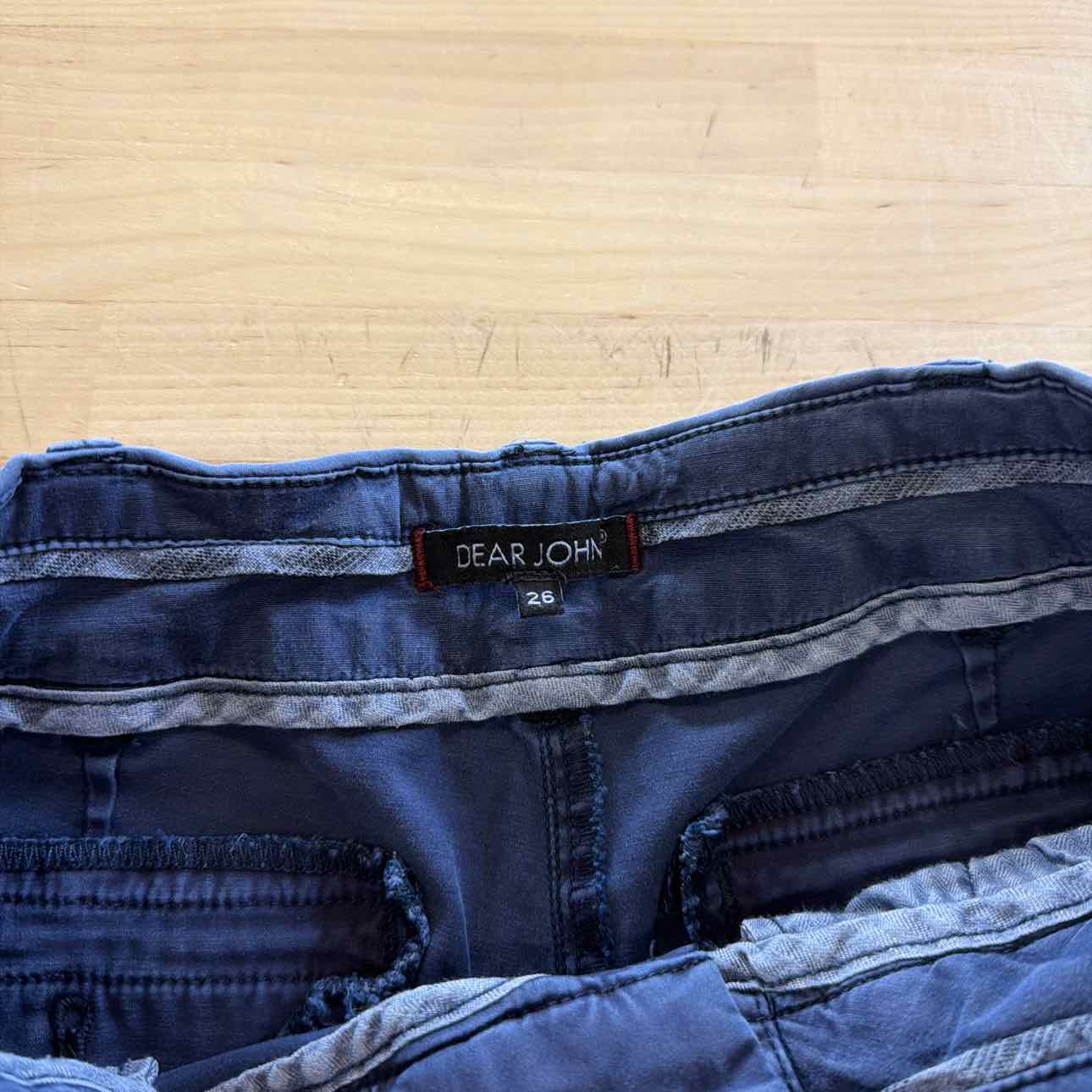 dear john Women Size 26 Navy Preloved Shorts