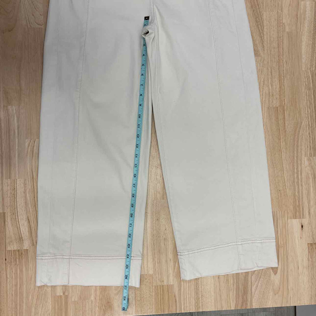 Chico's Size 1 Beige Denim Preloved Jeans