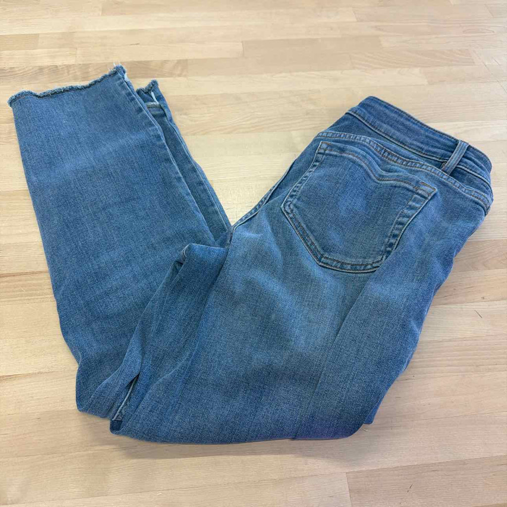 J Jill Size 8 Denim Preloved Jeans