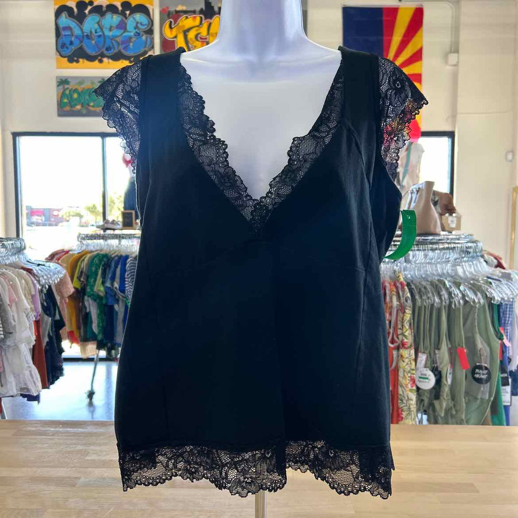 Torrid Size 1 Black Preloved Sleeveless