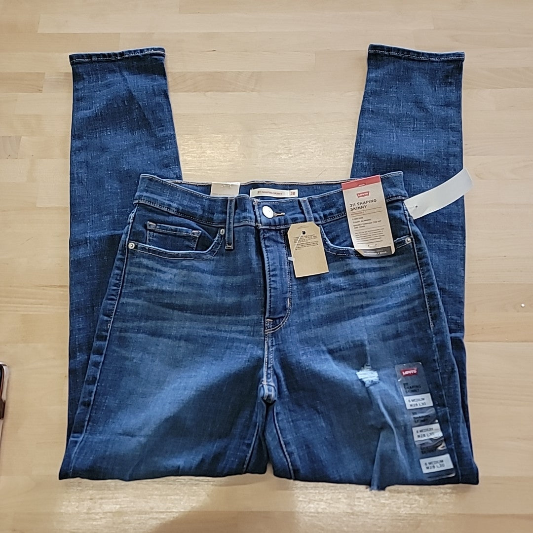 Levi's Size 28 Blue New Jeans