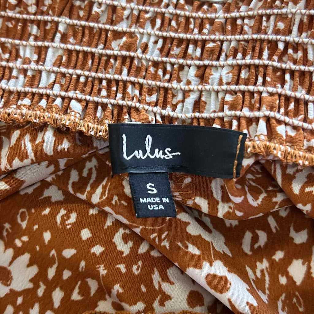 Lulus Size S Orange Preloved 2 pc Dress Set