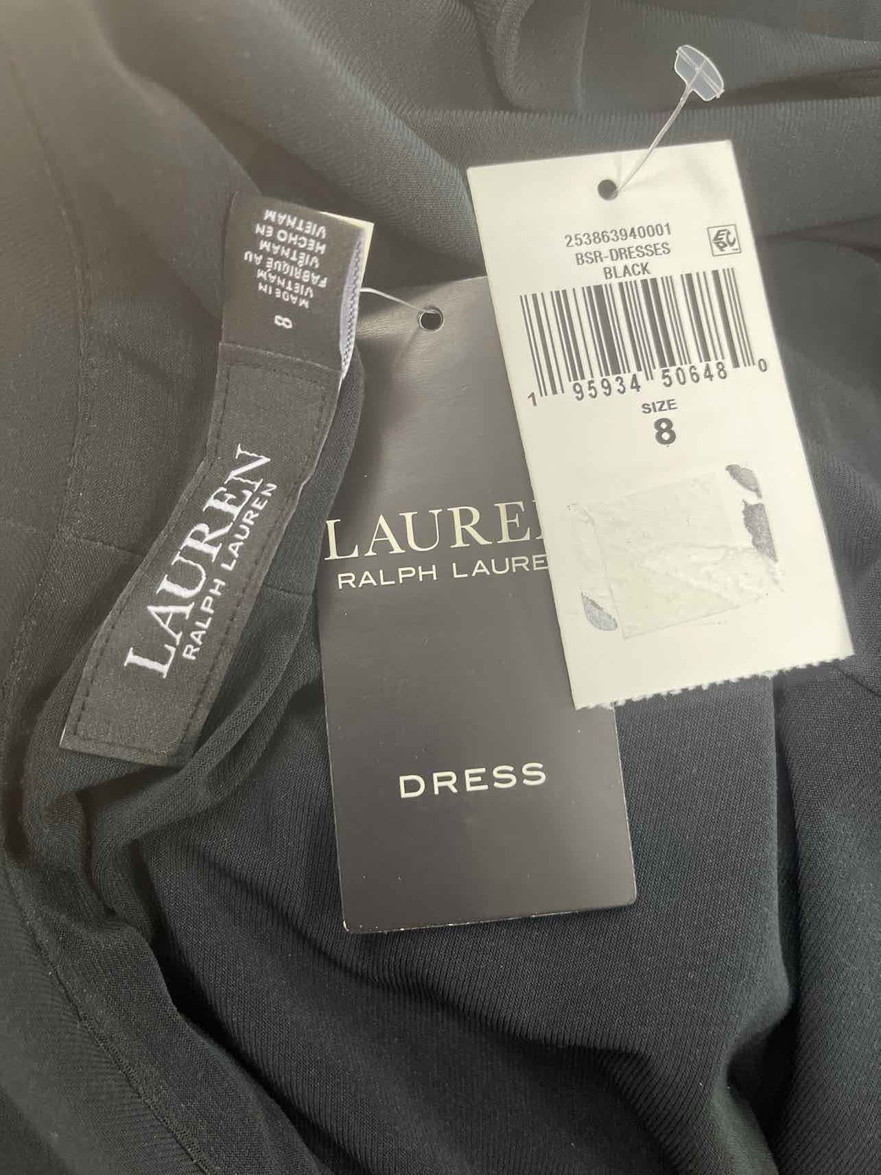 Ralph Lauren Size 8 Black New Dress