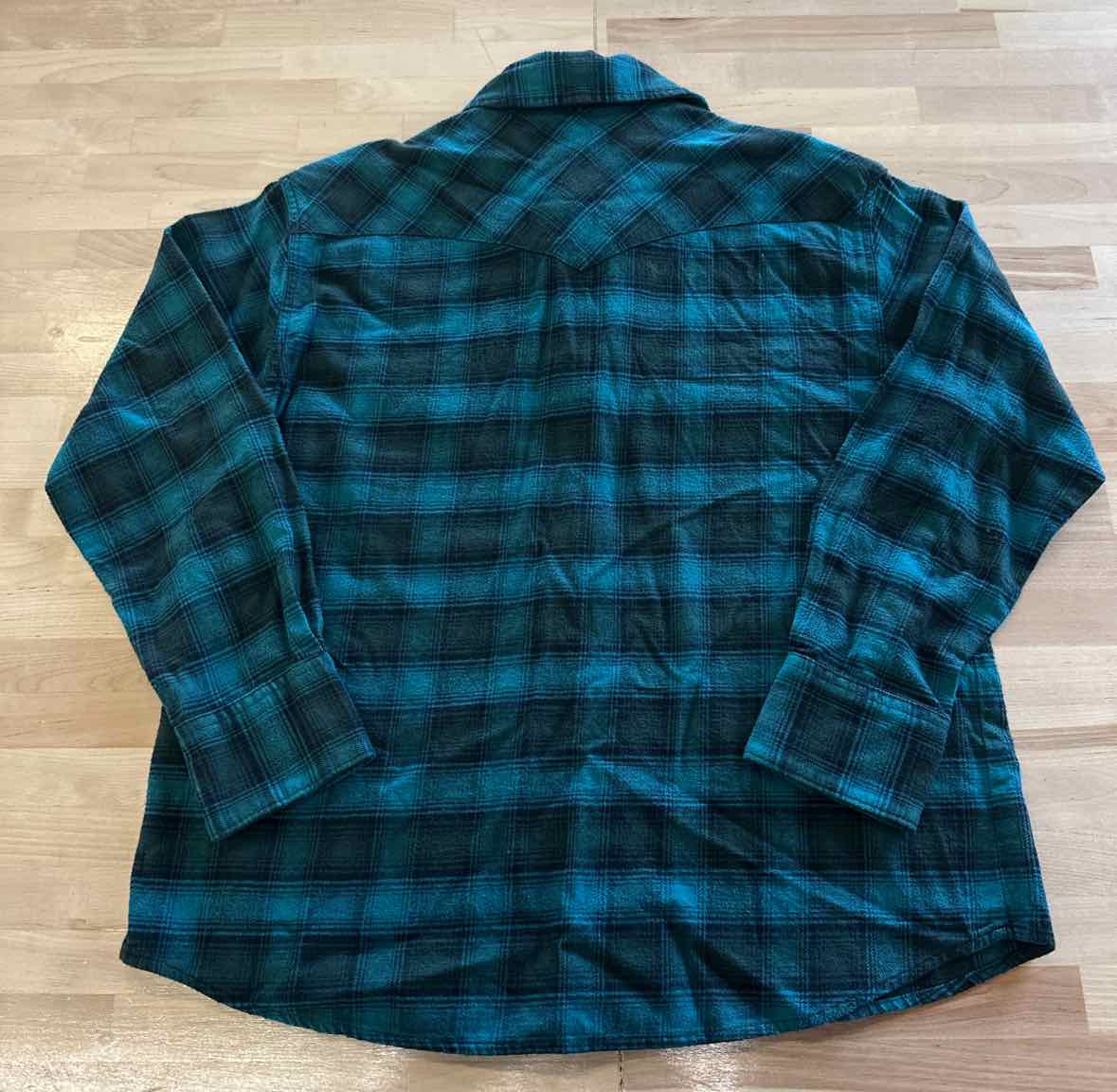 Levi's Size XL Dylan Relaxed Oversized Western Shirt - Darkest Spruce