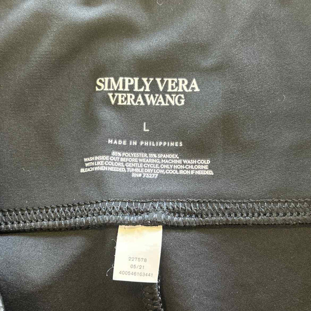 Vera Wang Size L Black Preloved Leggings