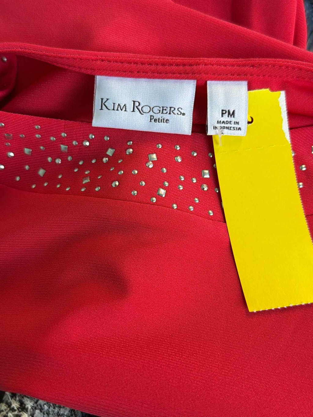 Kim Rogers Size PM Peach Blouse