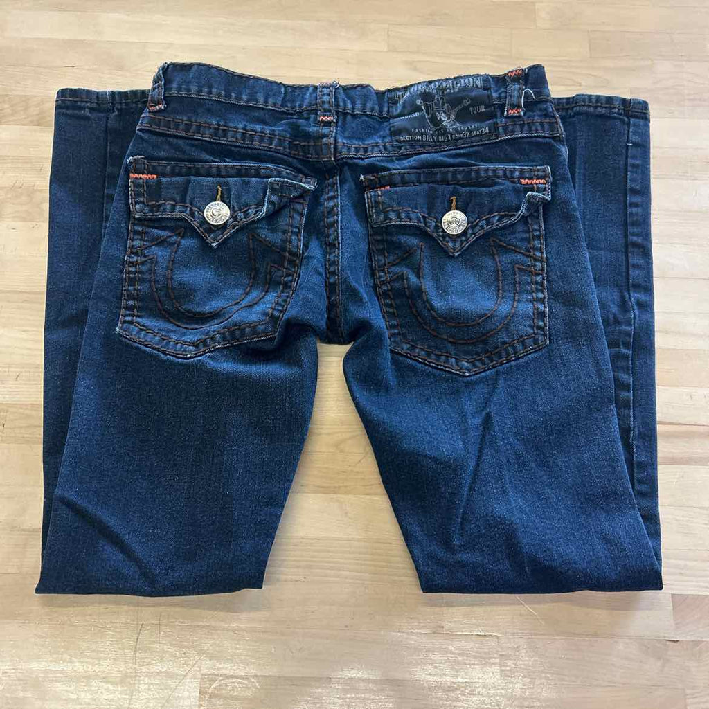True Religion Size 32 dark blue MENS Jeans