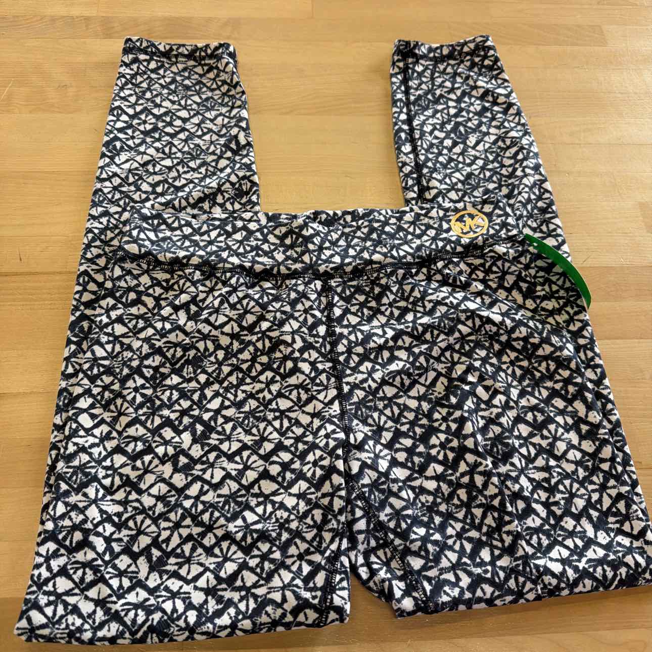 Michael Kors Size S White & Blue Preloved Athletic Pants