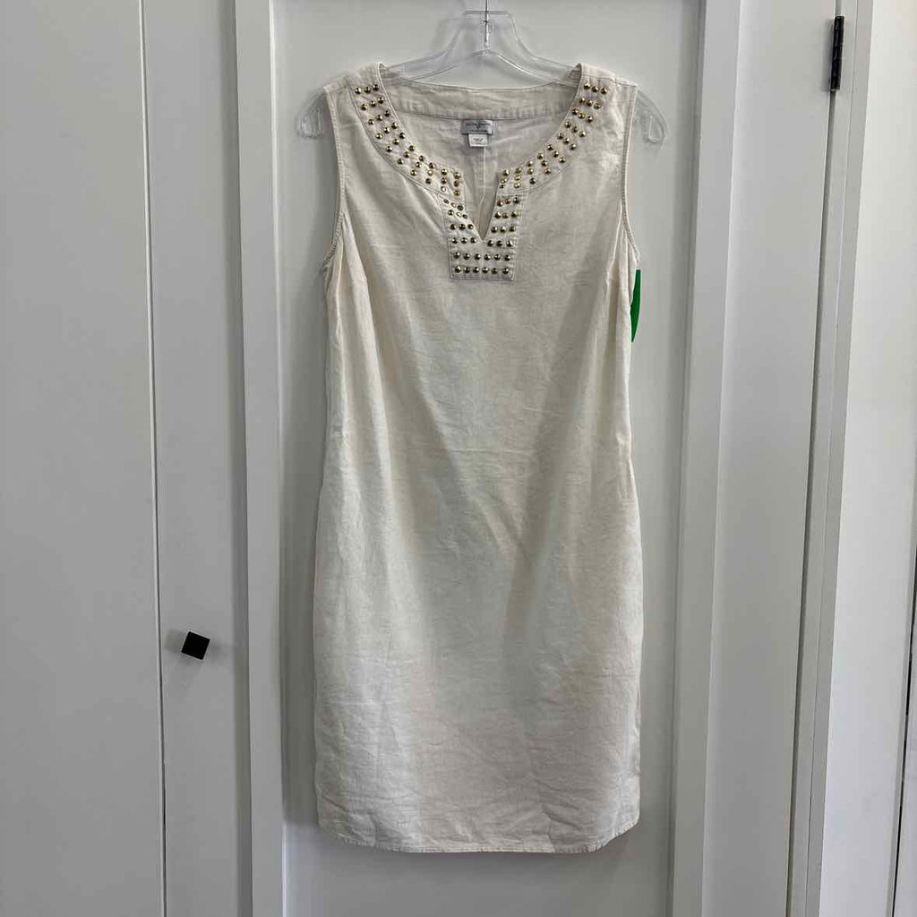 Jaclyn Smith Size M White Preloved Dress