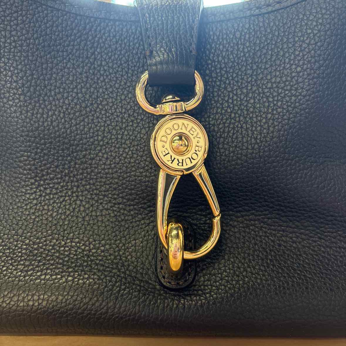 Dooney & Bourke Black Pebbled Leather Purse