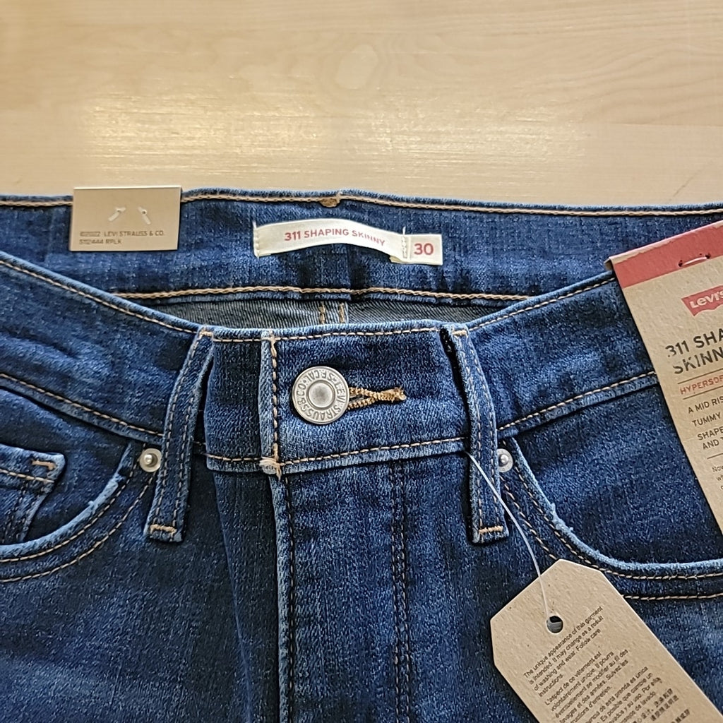 Levi's Size 30 311 Shaping Skinny Blue Jeans