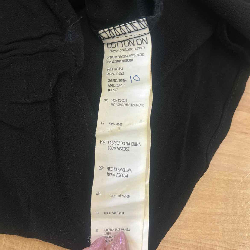 Cotton On Size S Black Preloved Dress