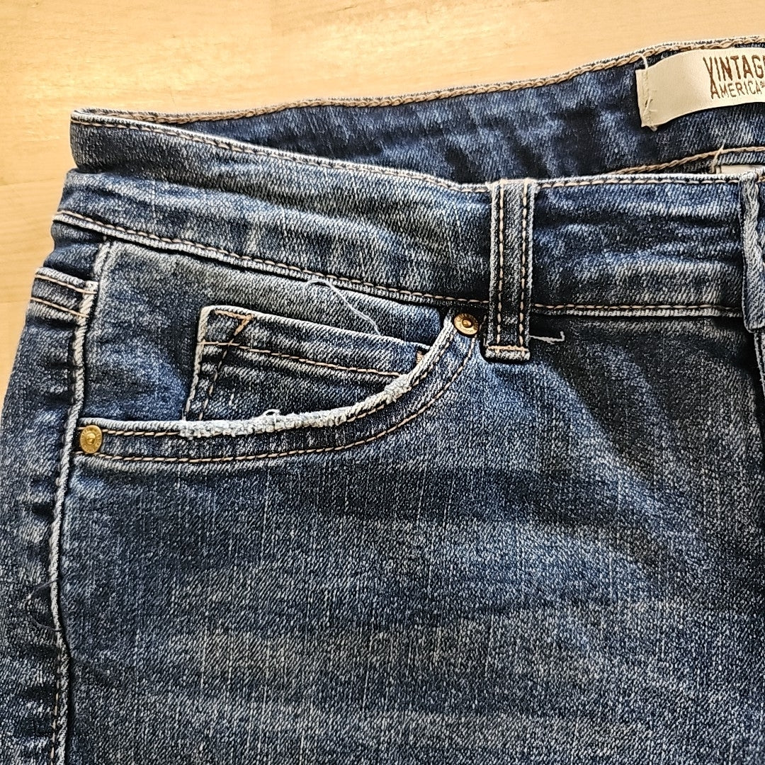 Vintage America Size 26 Denim Shorts