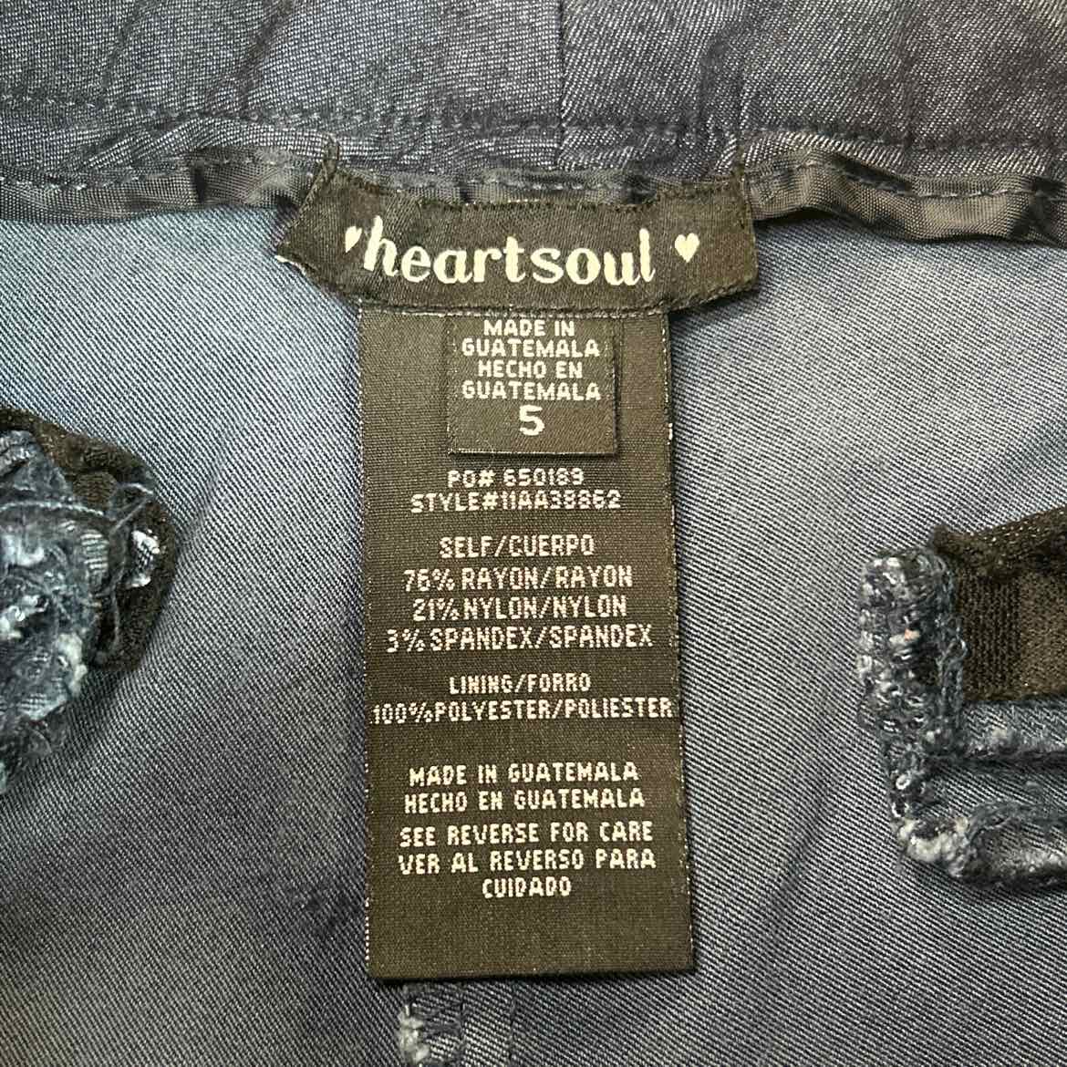 HeartSouplus Size 5 Blue Preloved Pants