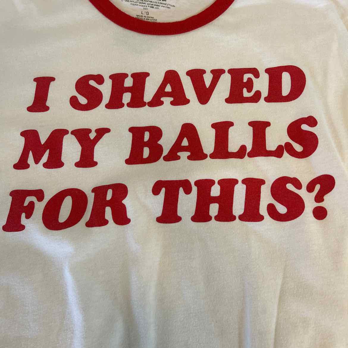 Size L White Preloved MENS T-shirt