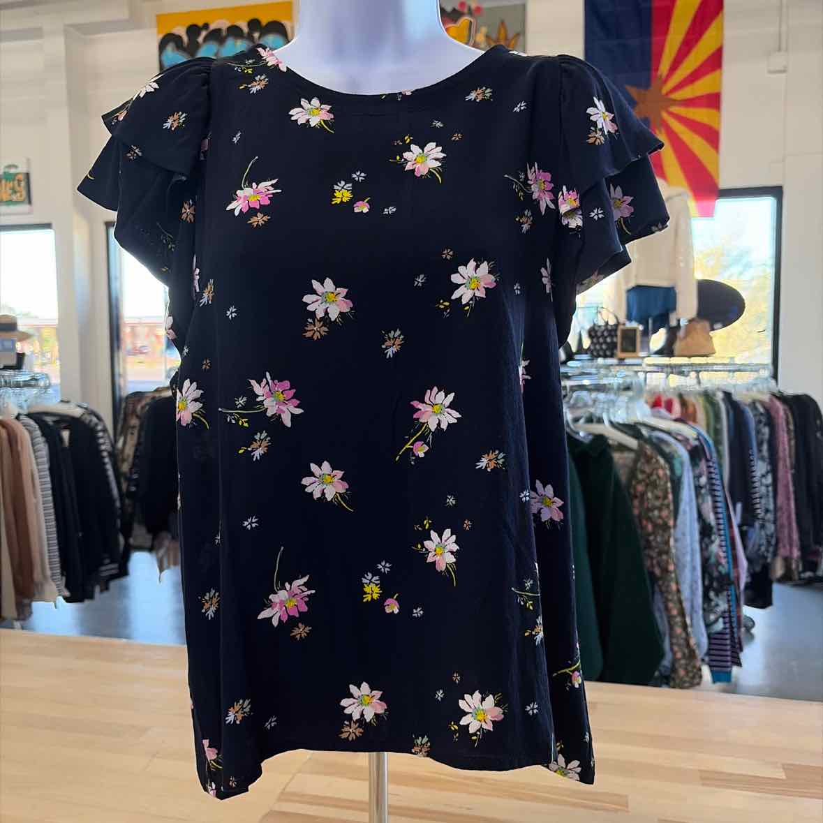 Gap Size XS Black Used Blouse