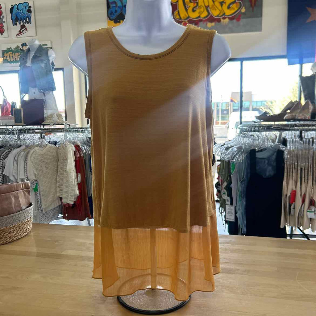 Kim & Cami Size S Orange Preloved Tank