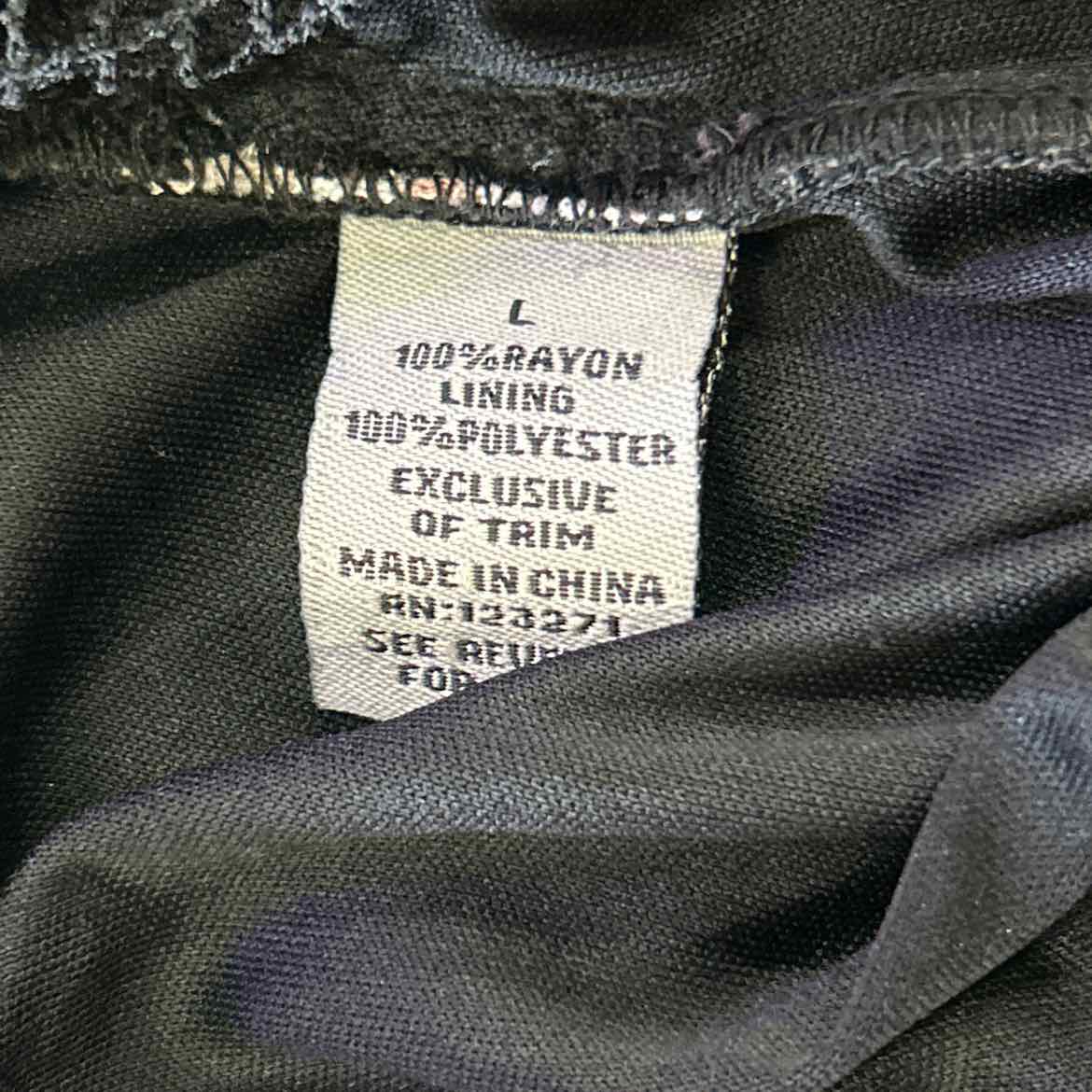 J For Justify Size L Black Preloved Dress