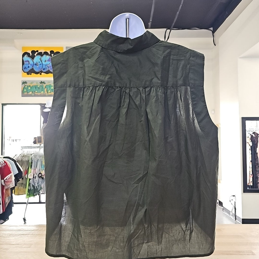 Levi's Women's Gracen Blouse - Deep Depths XL