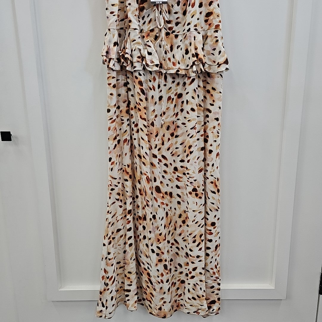 Sofia Size L Brown Dress