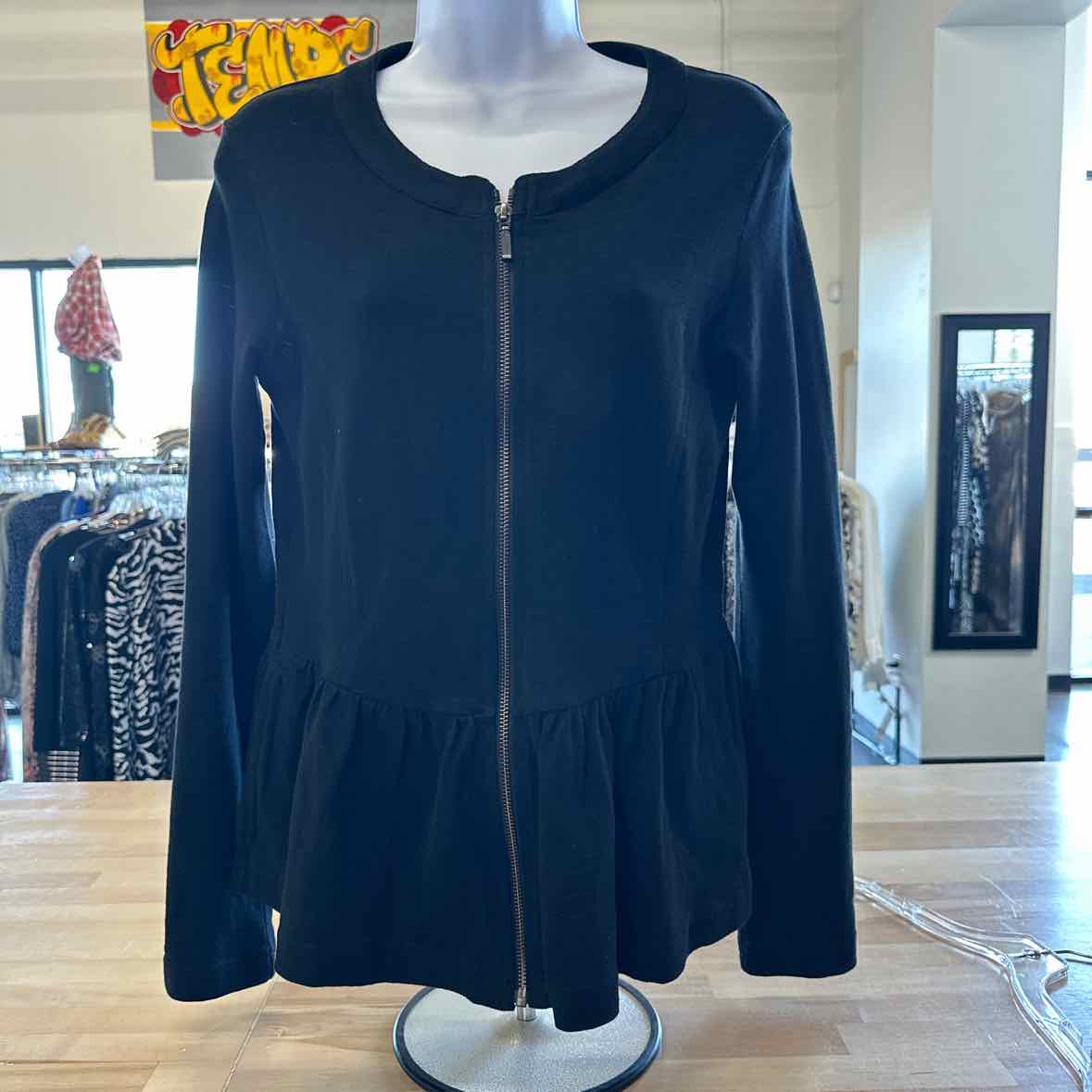 caslon Size S Black Cardigan