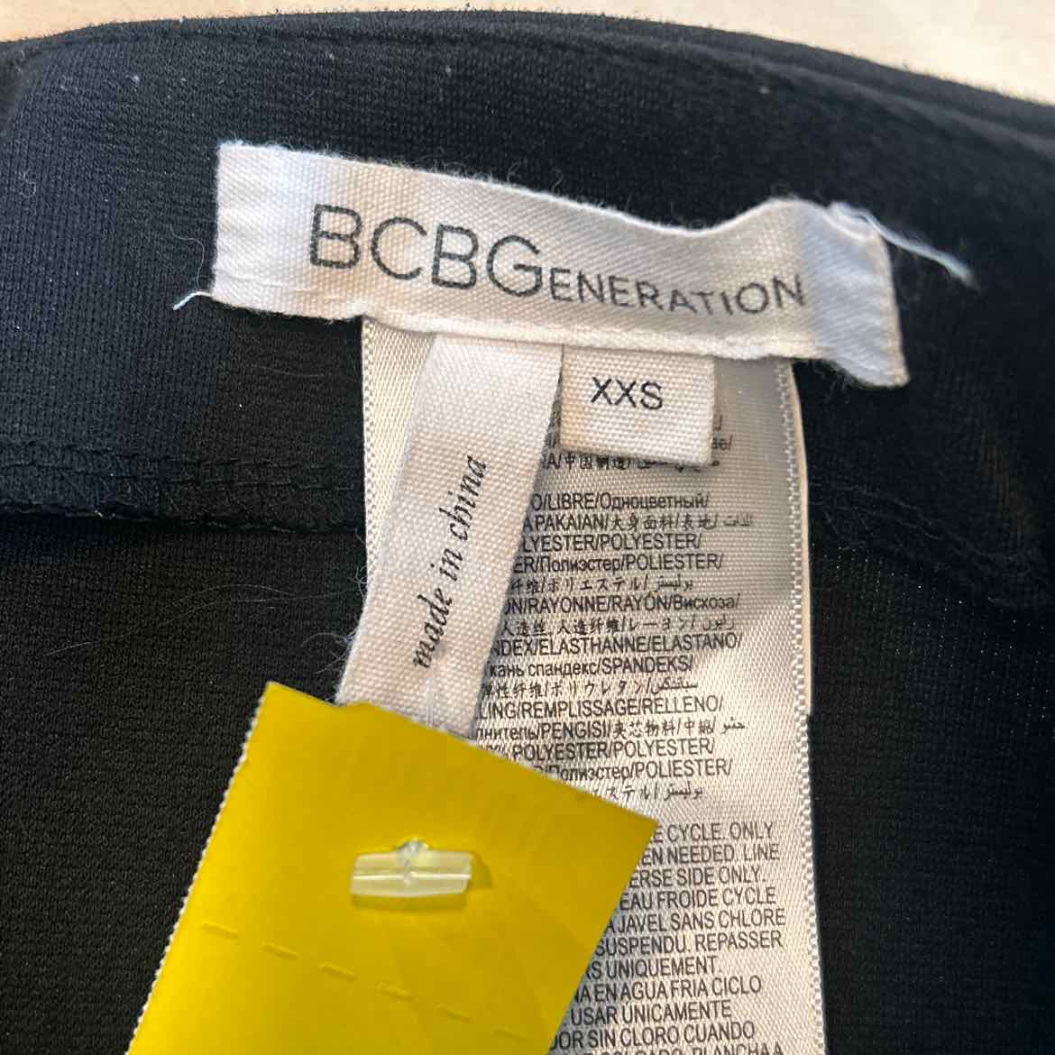 BCBG Size XXS Black Preloved Skirt