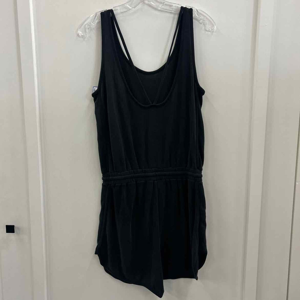 Athleta Size S Black Romper