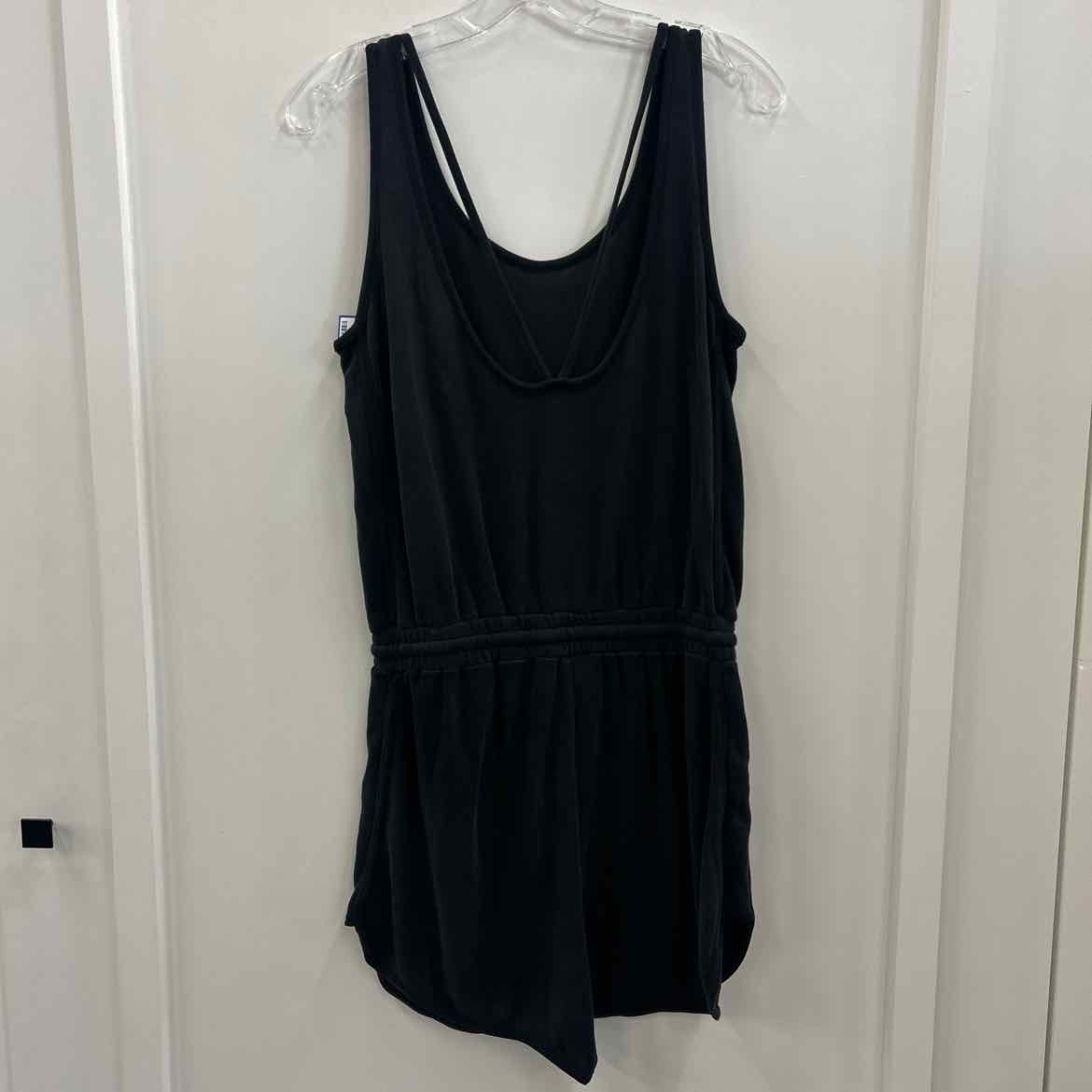 Athleta Size S Black Romper
