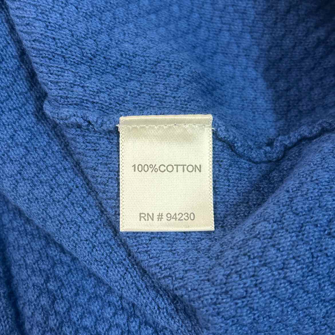 Paul Fredrick Size 3XL Blue Preloved MENS Polo