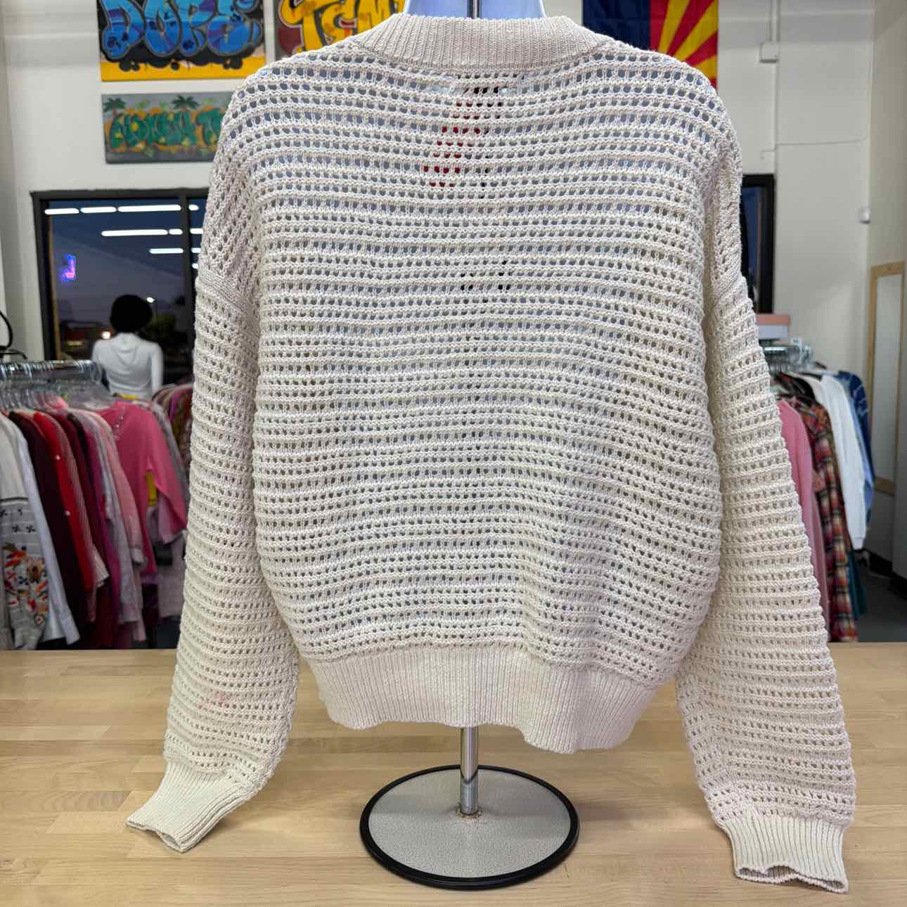 Sanctuary Size S Off White Knit New Sweater