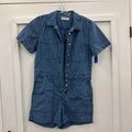 Madewell Size M Blue Preloved Romper