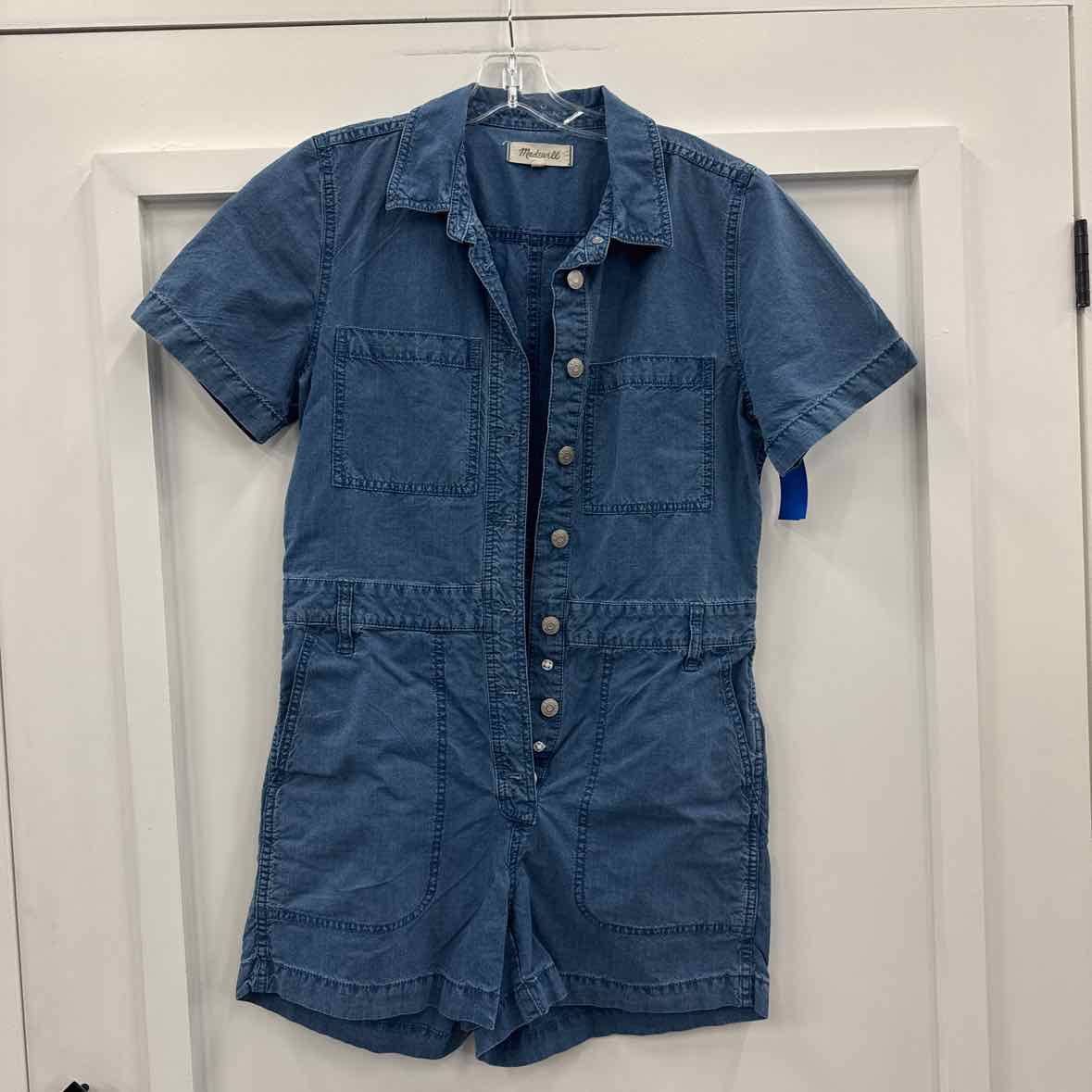 Madewell Size M Blue Preloved Romper