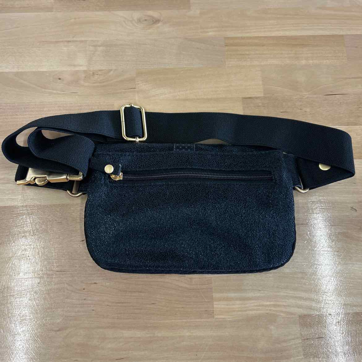Bebe Black Fanny Pack - accessories