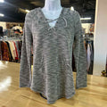Inspired hearts Size M Grey Preloved Longsleeve