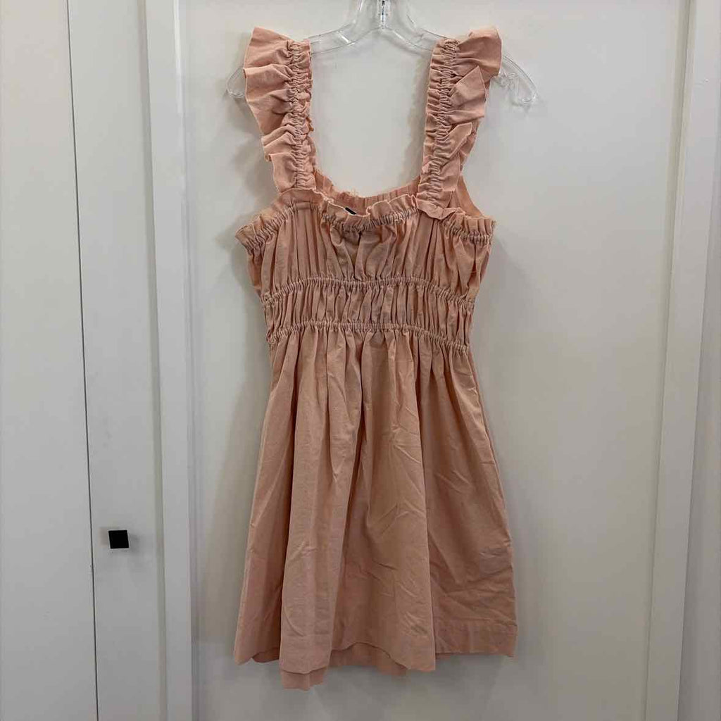 Steve Madden Women's Harmony Cotton Pleated Dress - Cameo Rose