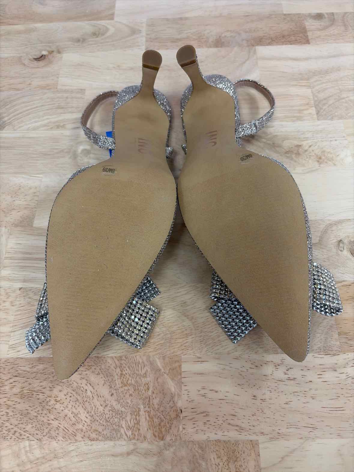 INC Size 8 Women's Gevira Pointed-Toe Slingback Pumps