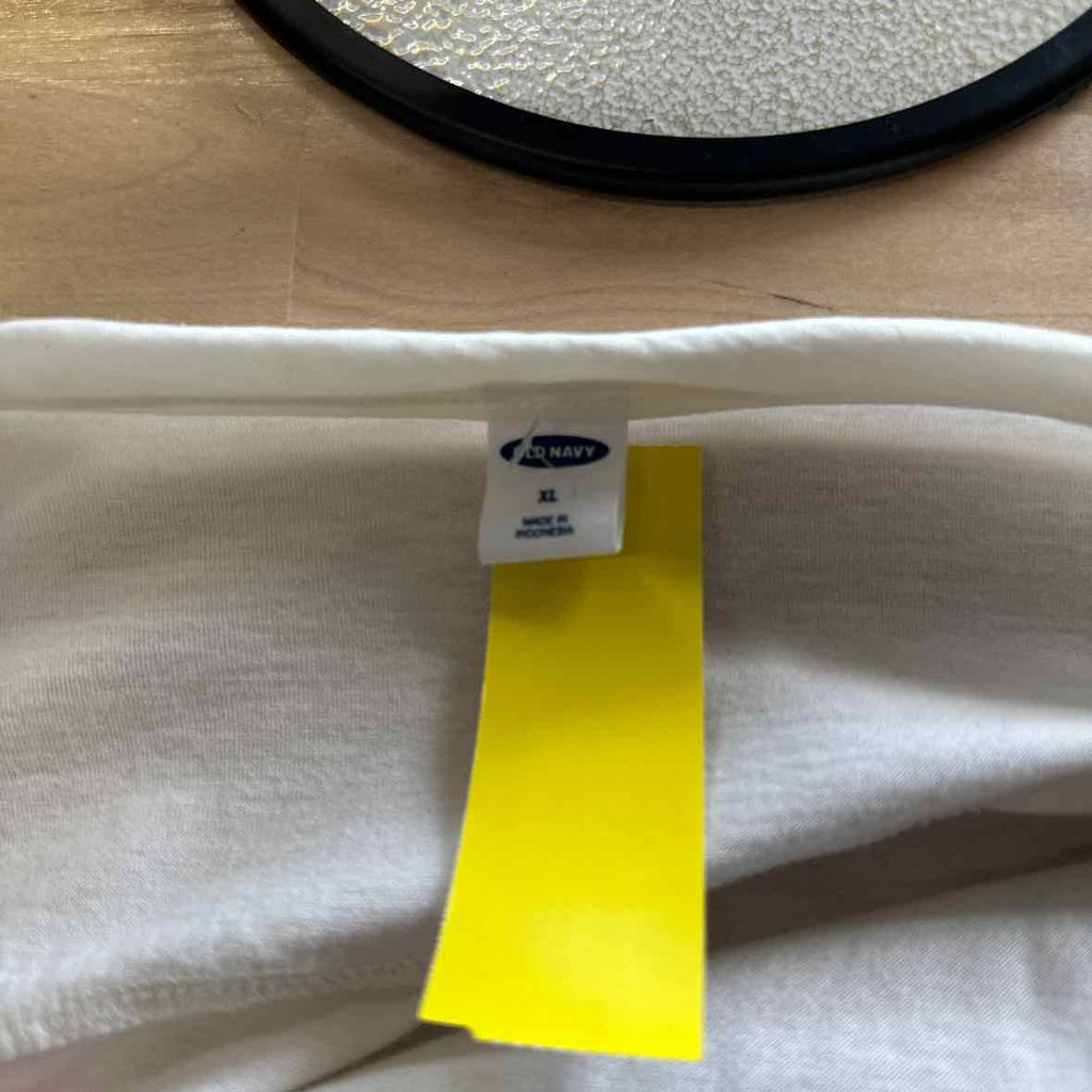 Old Navy Size XL White Long Sleeve