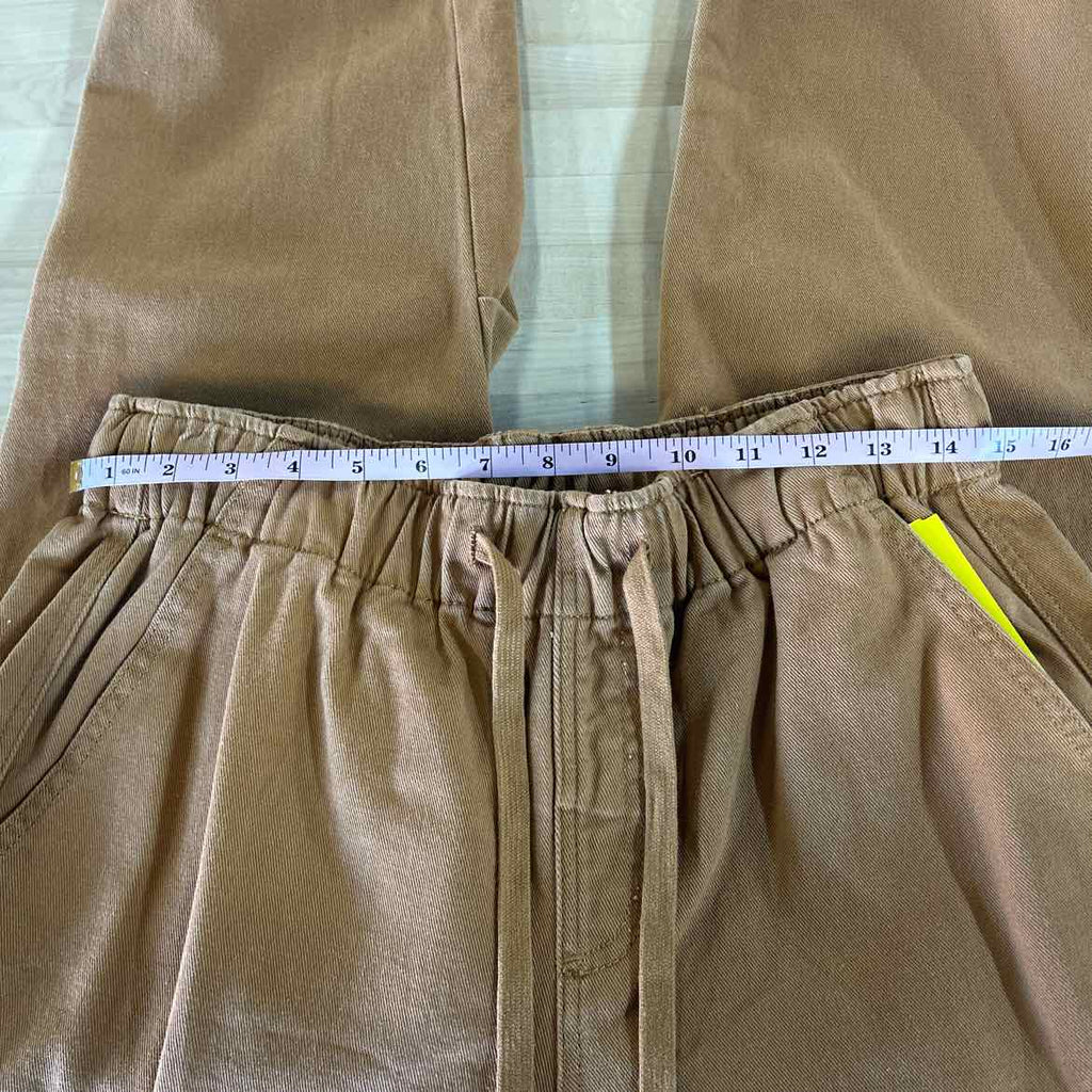 Cabi Size M Orange Eel Skin Preloved Pants