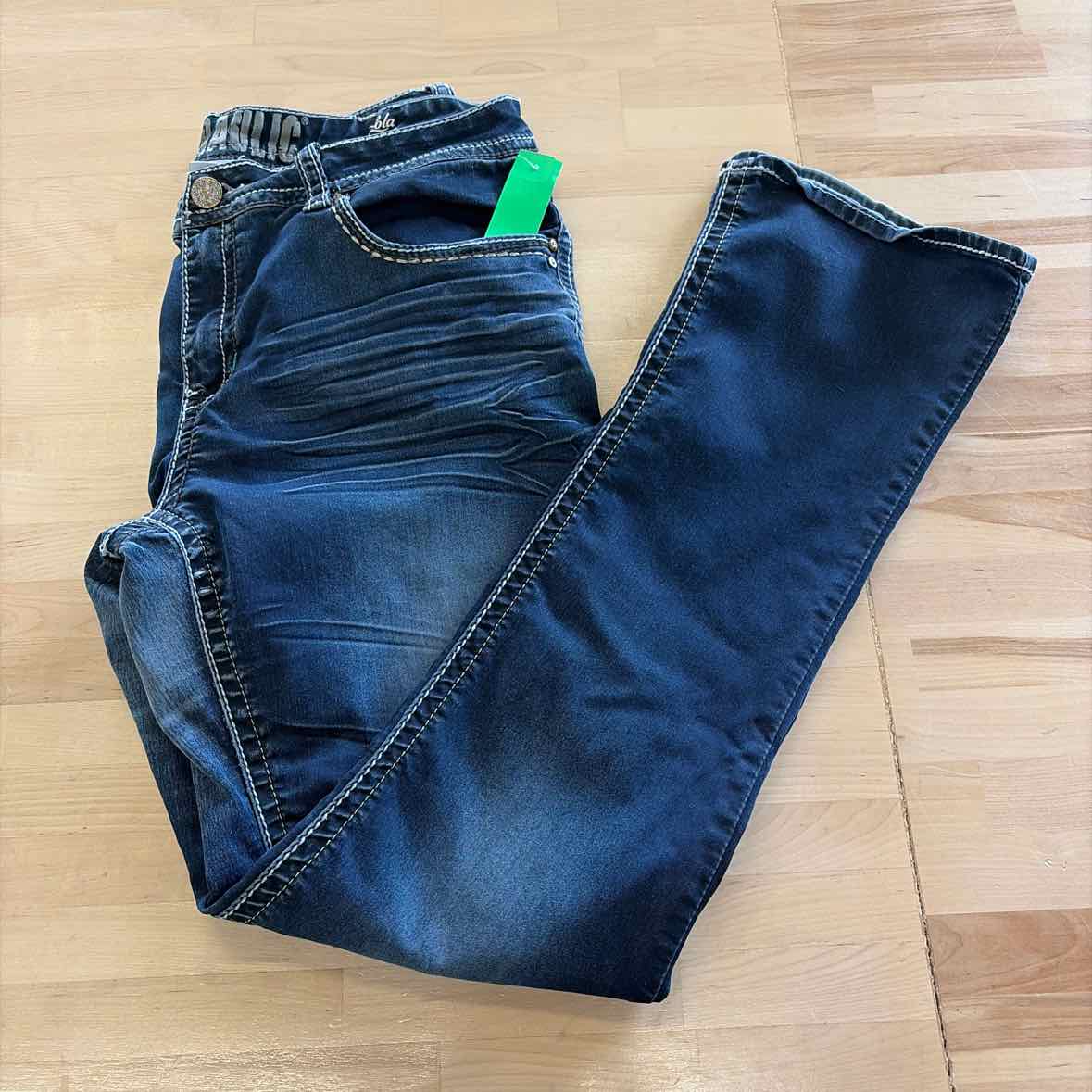 Hydraulic Size 17 Blue Denim Preloved Jeans