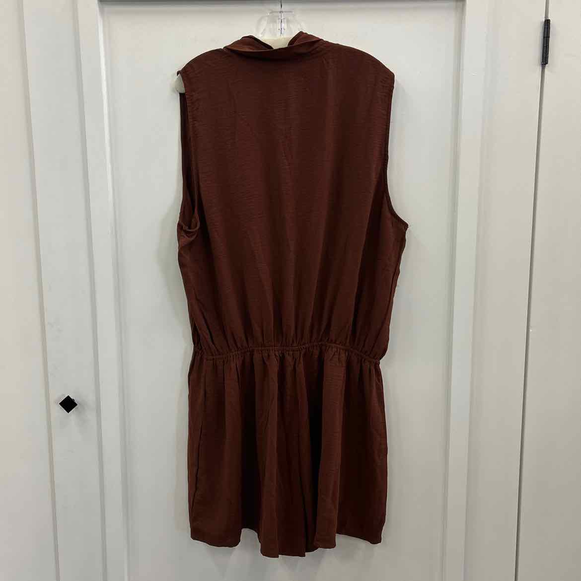 Fashionova Size 3X Rust New Romper