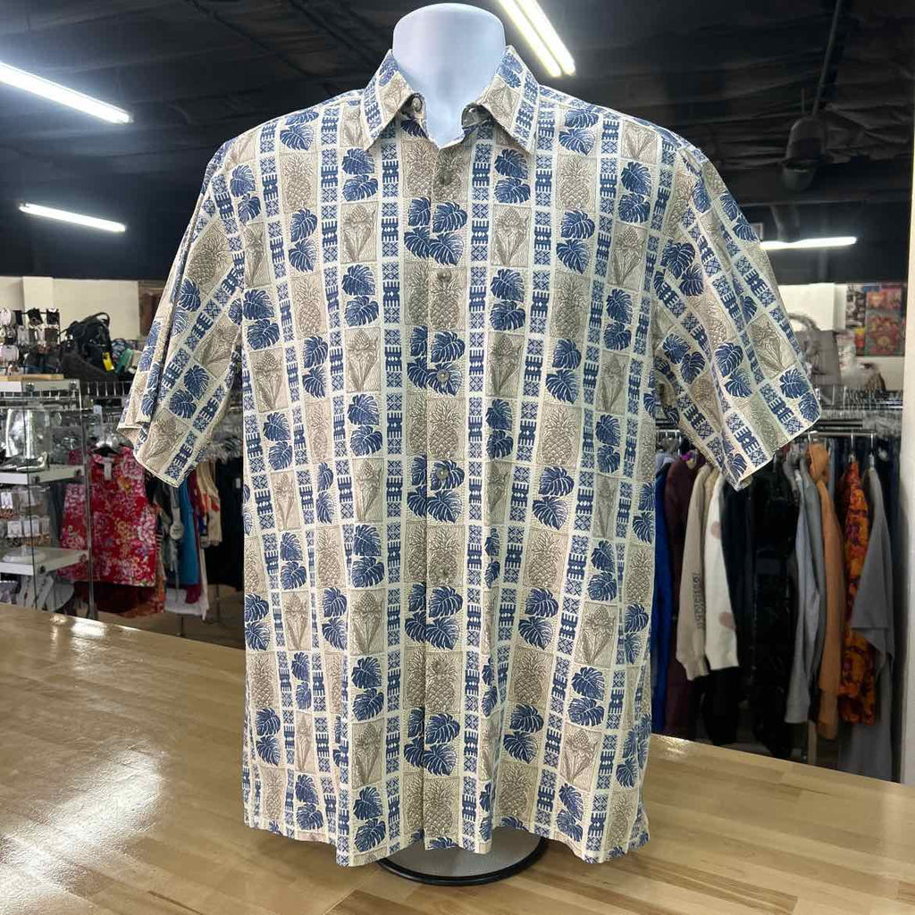Pierre Cardin Size M Tan Preloved MENS Button Down Shirt