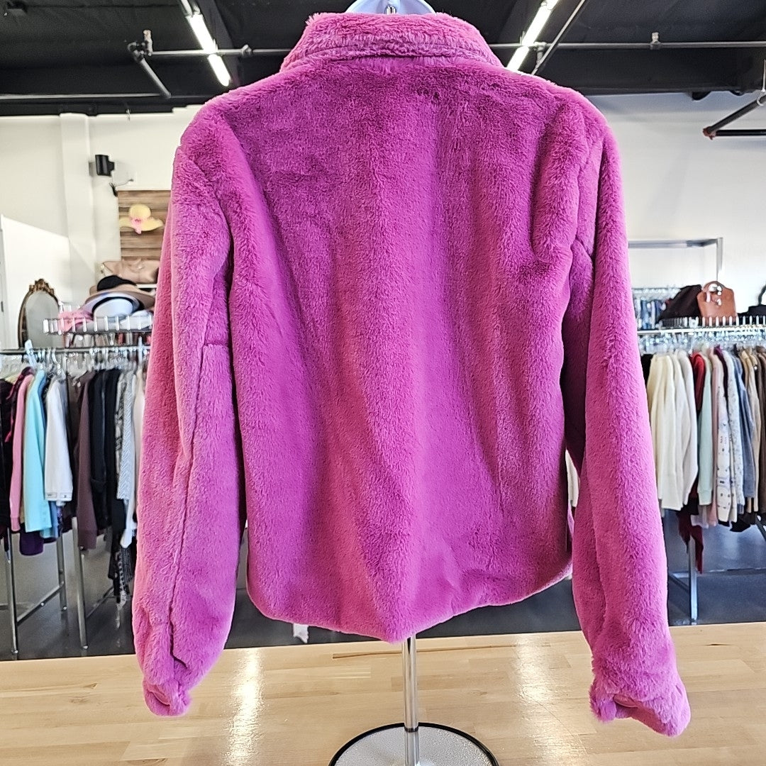 Fame Size M Purple Sweater