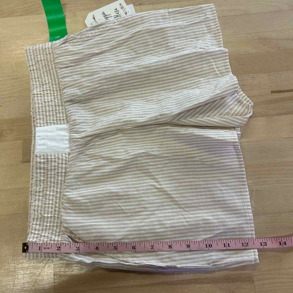 Hippie Rose Juniors' Stripe Boxer Shorts - Sand Stripe - XS