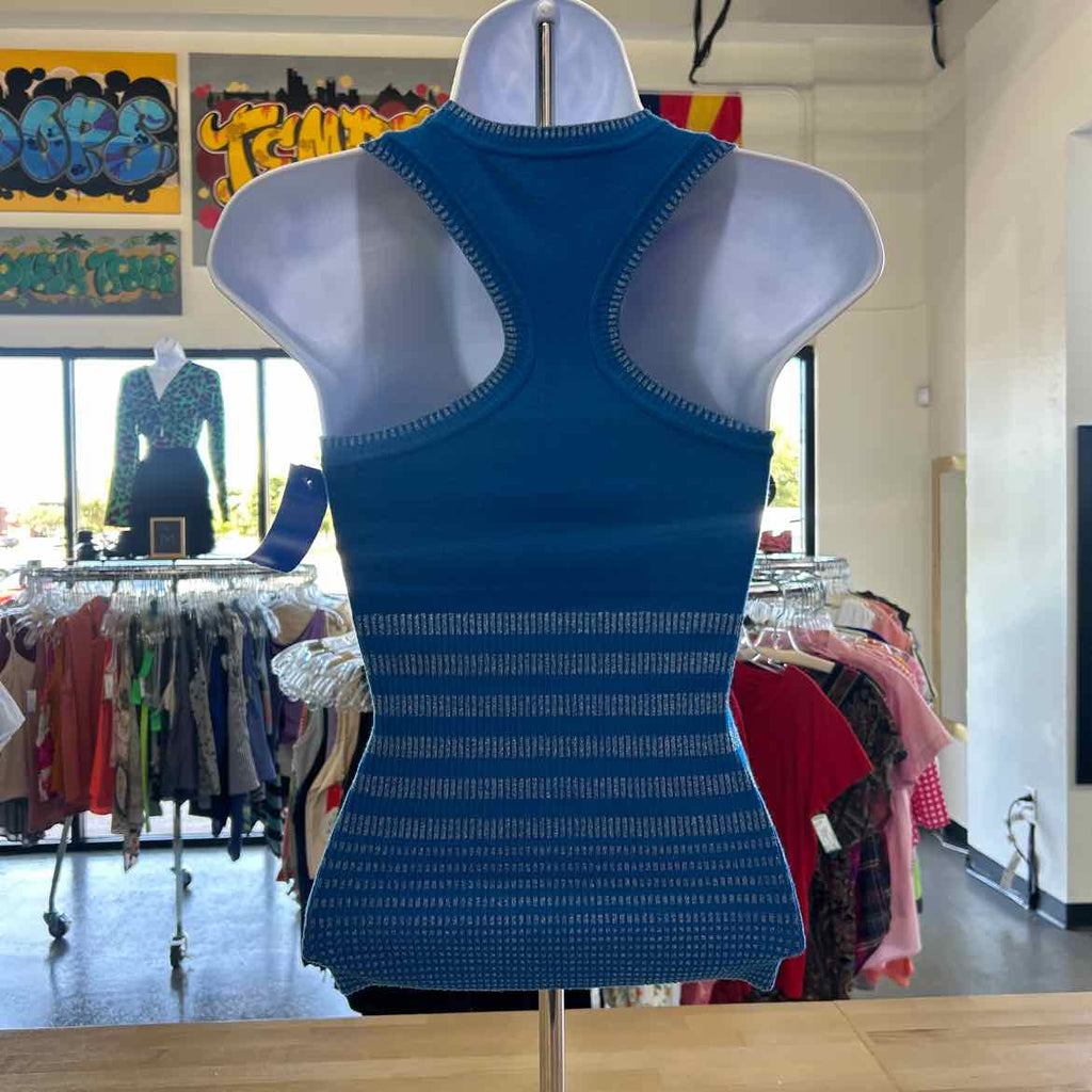 Bebe Size XS Blue Preloved Tank