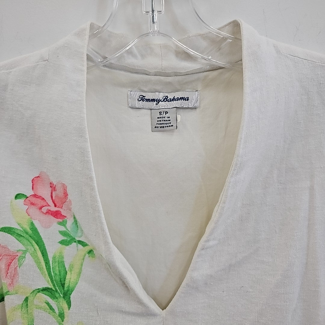 Tommy Bahama Size SP White Dress