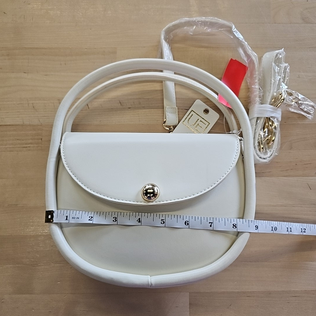 Urban Expressions Circle Crossbody Bag - Oatmilk