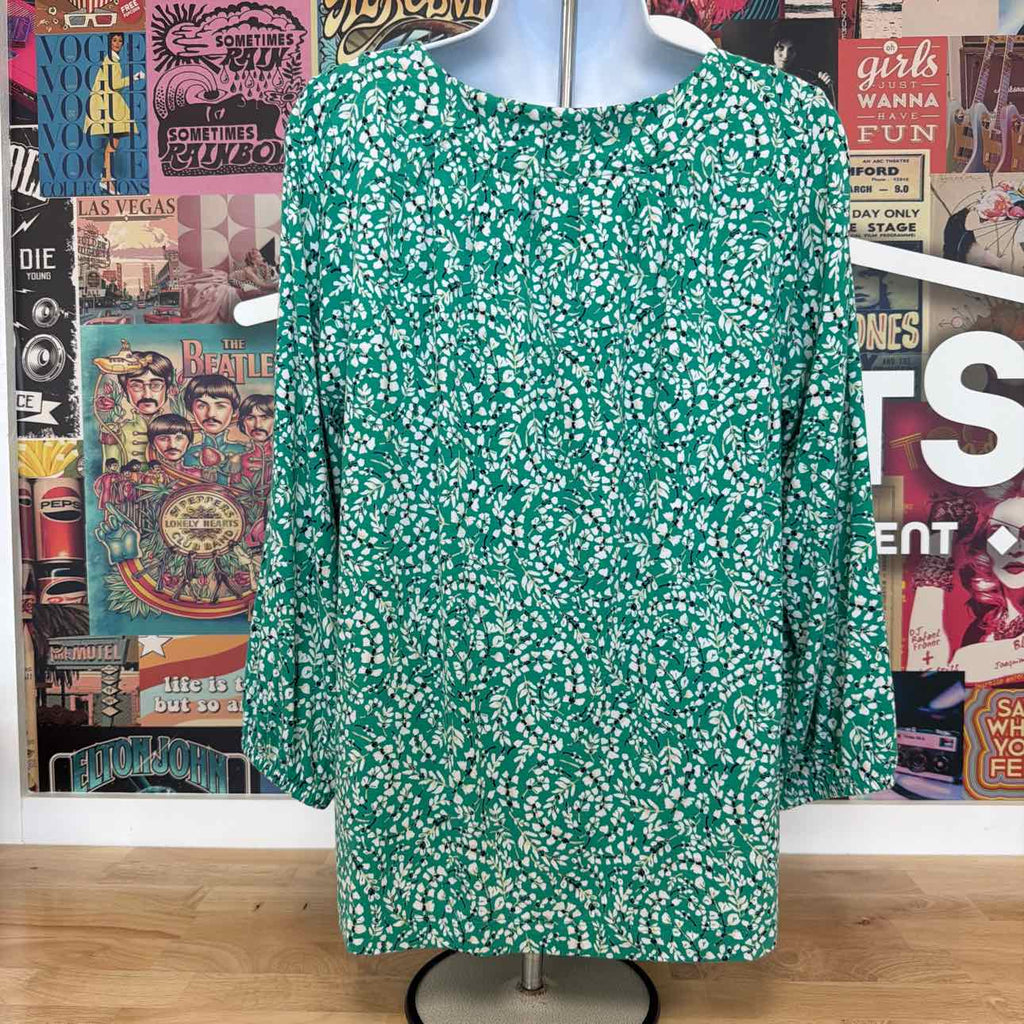 Croft&Barrow Size S Green Preloved Longsleeve